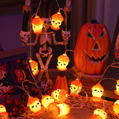 Premium Halloween LED String Lights | Cozy 3000K Warm Glow Waterproof Decor