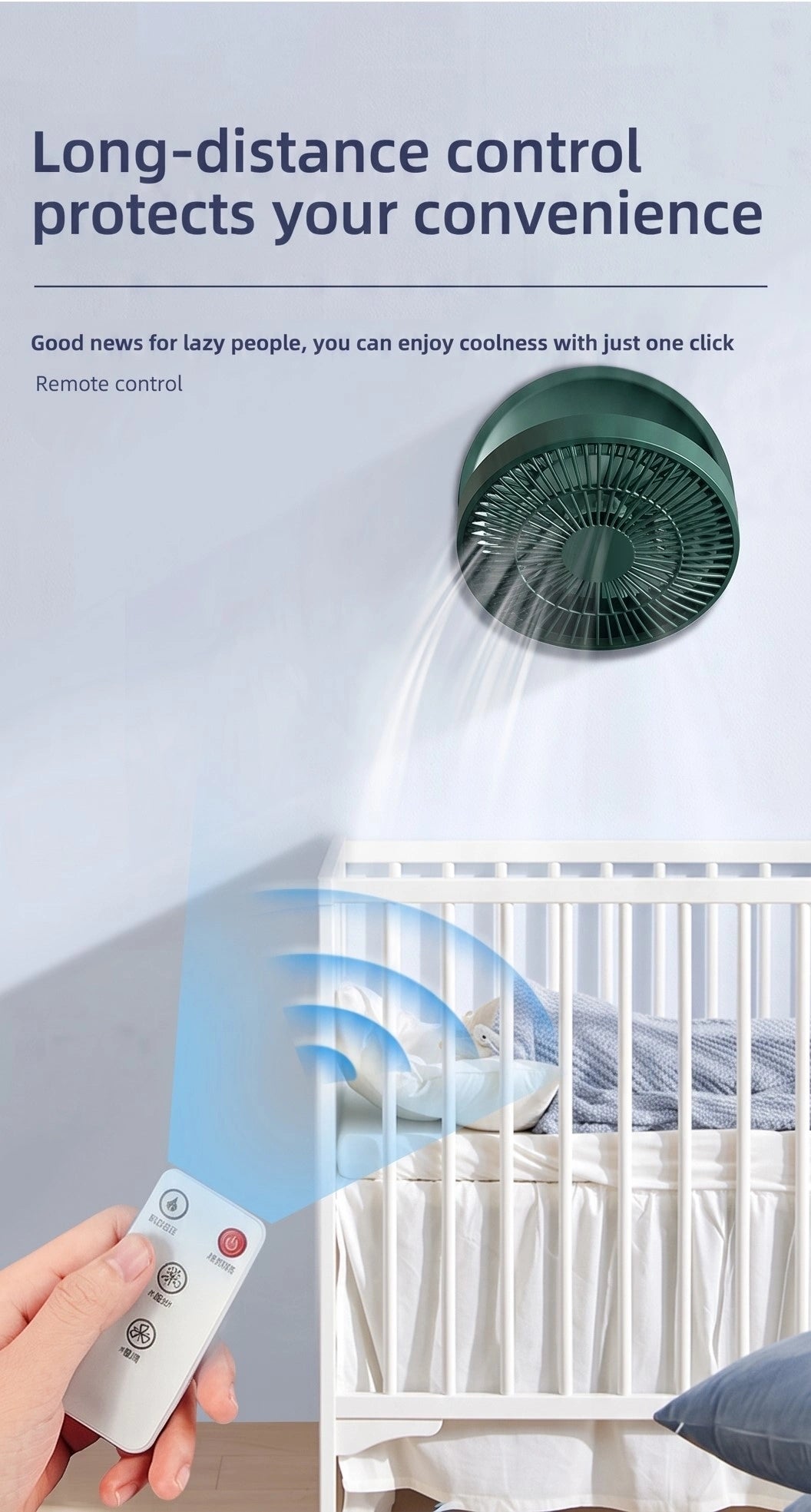 Premium Portable Air Circulator Fan | Ultra-Quiet 10000mAh Desk Fan for Bedroom & Office