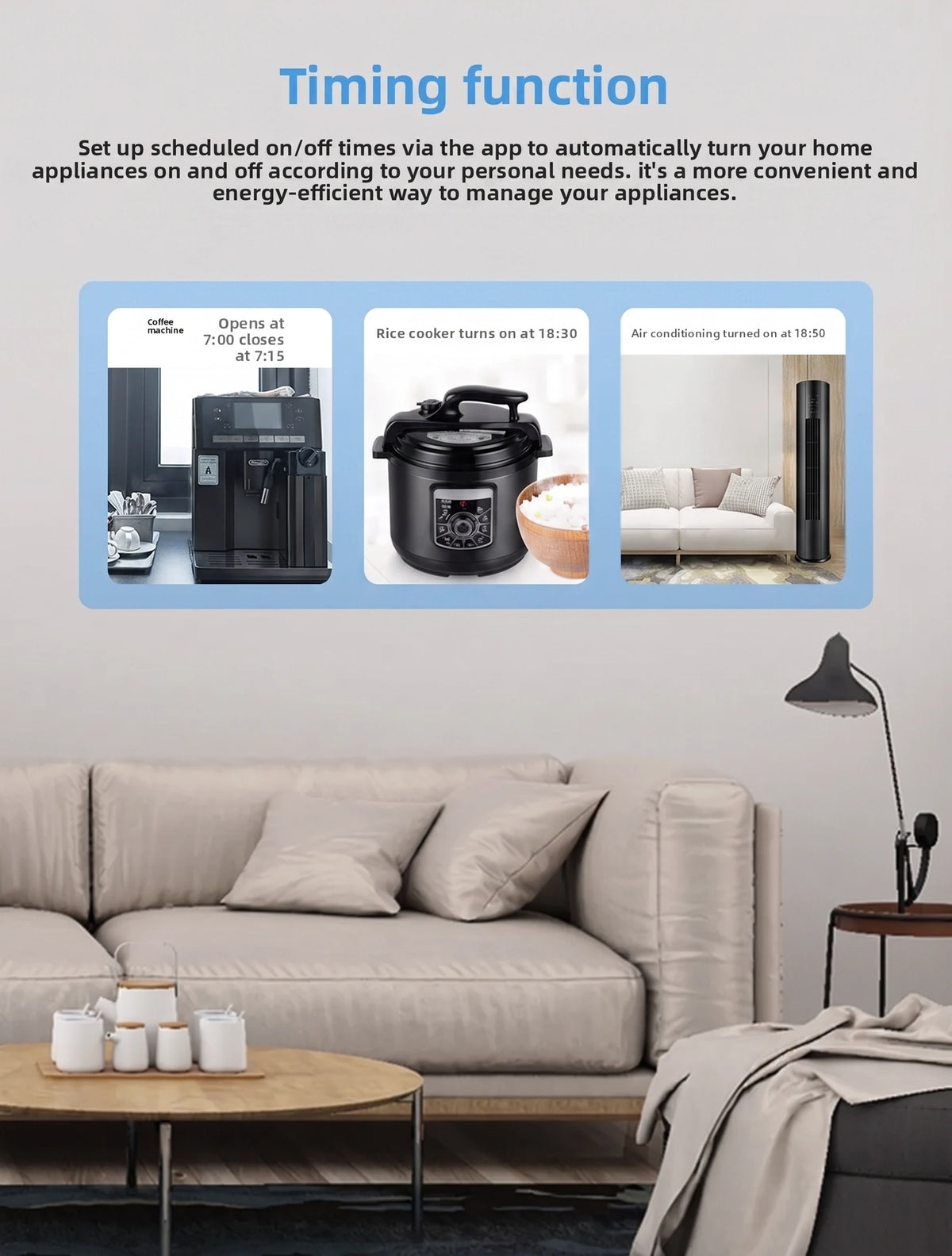 Premium Smart Home Socket | WiFi & Bluetooth Outlet with App Control