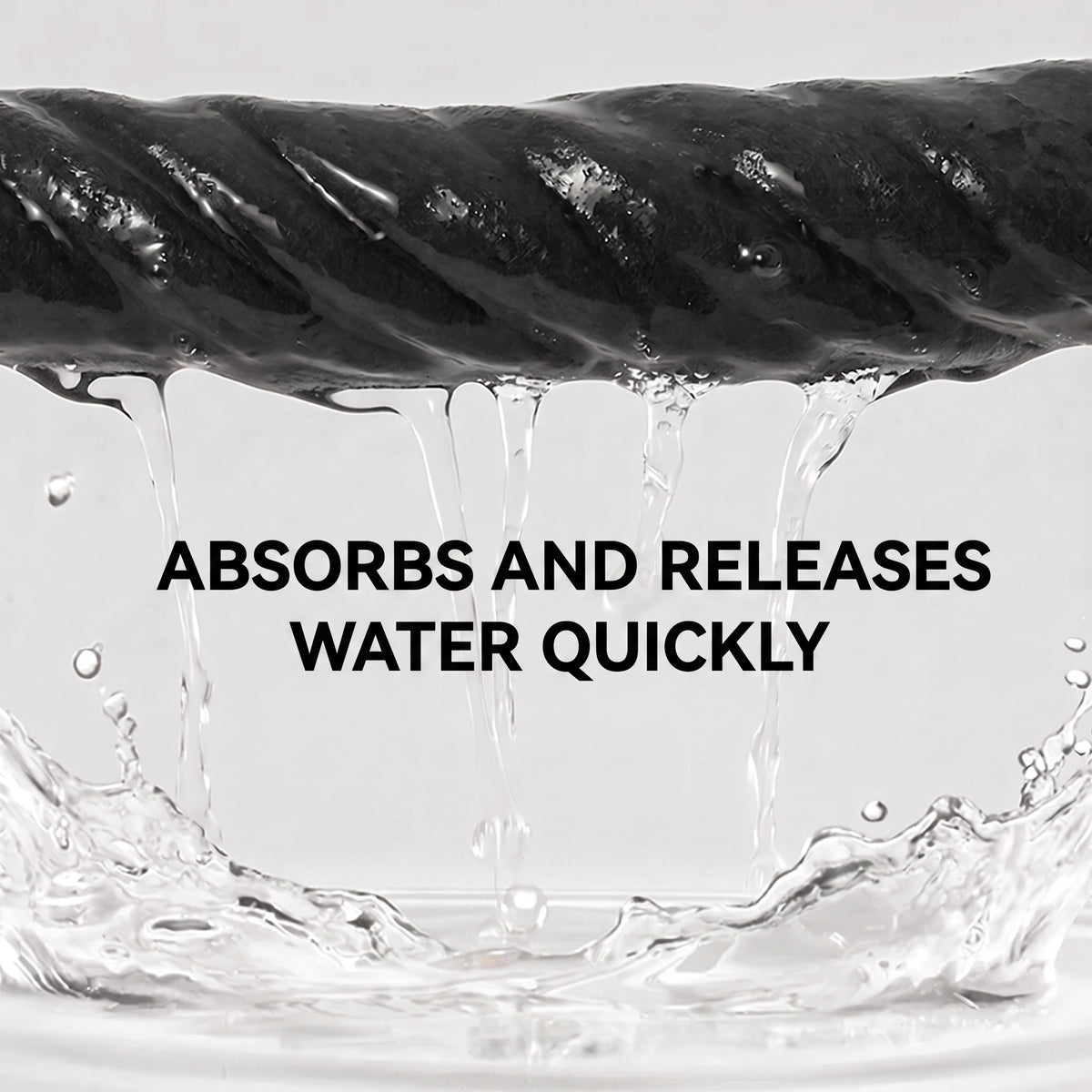 Premium Dark Gray Microfiber Cleaning Cloth | Highly Absorbent & Lint-Free for Glass and Mirrors