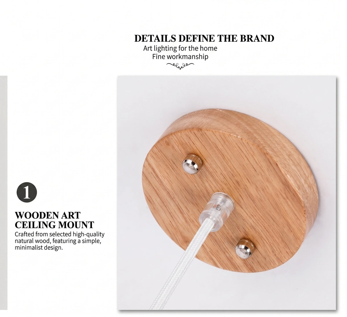 Modern Geometric Wood Pendant Light | Triangle & Hexagon E27 Hanging Lamp for Dining Room