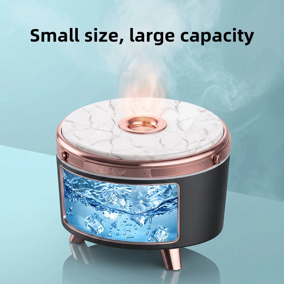 Premium Ultrasonic Essential Oil Diffuser | 500ml Aromatherapy Humidifier with Ambient Light