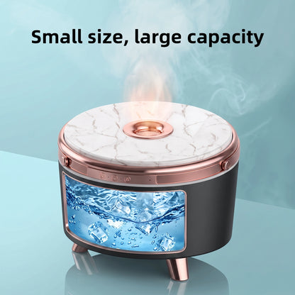 Premium Ultrasonic Essential Oil Diffuser | 500ml Aromatherapy Humidifier with Ambient Light