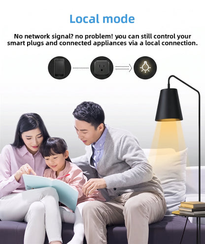 Premium Smart Home Socket | WiFi & Bluetooth Outlet with App Control