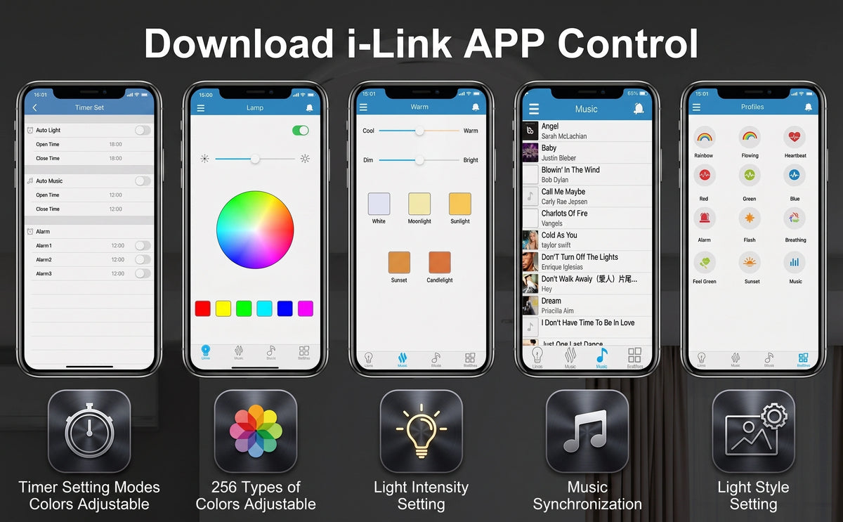 Premium RGB Smart Ceiling Light with Bluetooth Speaker | Dimmable Starlight Lamp