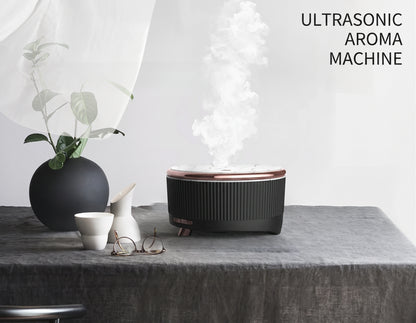 Premium Ultrasonic Essential Oil Diffuser | 500ml Aromatherapy Humidifier with Ambient Light