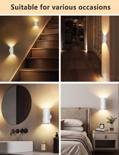 Rechargeable Motion Sensor Wall Light | 360° Rotating Magnetic Sconce