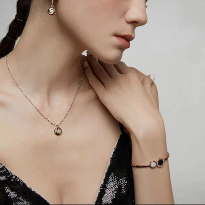 Roman Numeral Cuff Bracelet