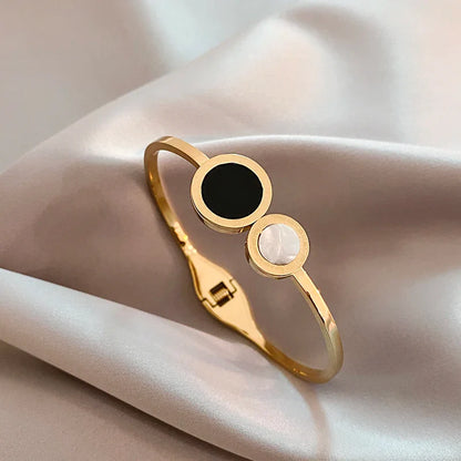 Roman Numeral Cuff Bracelet