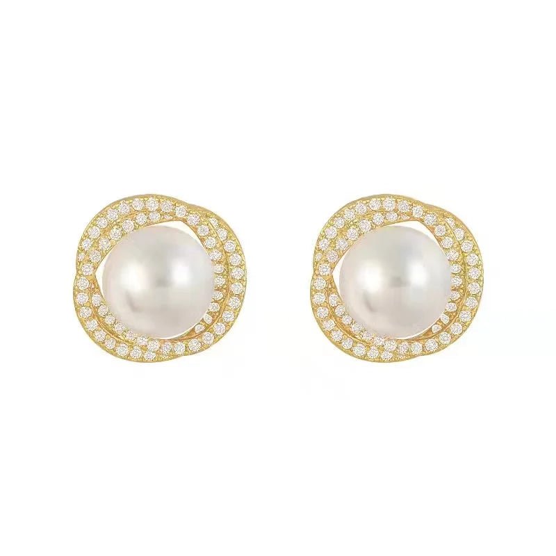 Whirlpool Pearl Earrings - DROVA