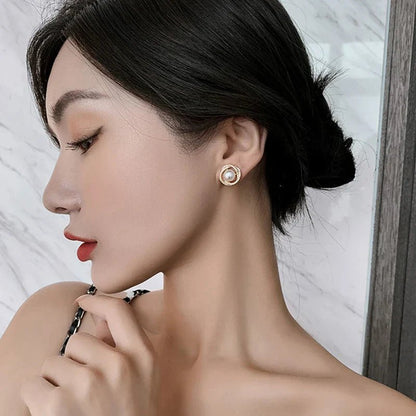 Whirlpool Pearl Earrings - DROVA
